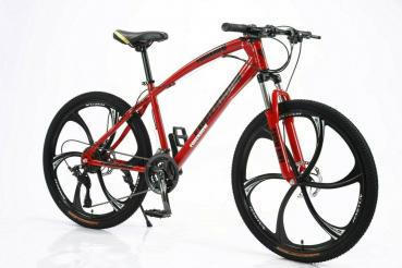 Großhandel B2B 26Zoll Mountainbike Fahrrad Bike Scheibenbremse Gabelfederung 21Gang Black